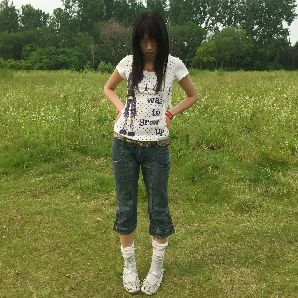 Anime Retro Style Tee