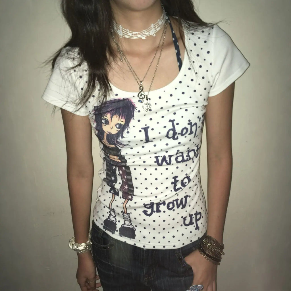 Anime Retro Style Tee