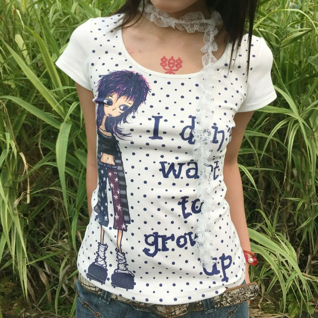 Anime Retro Style Tee